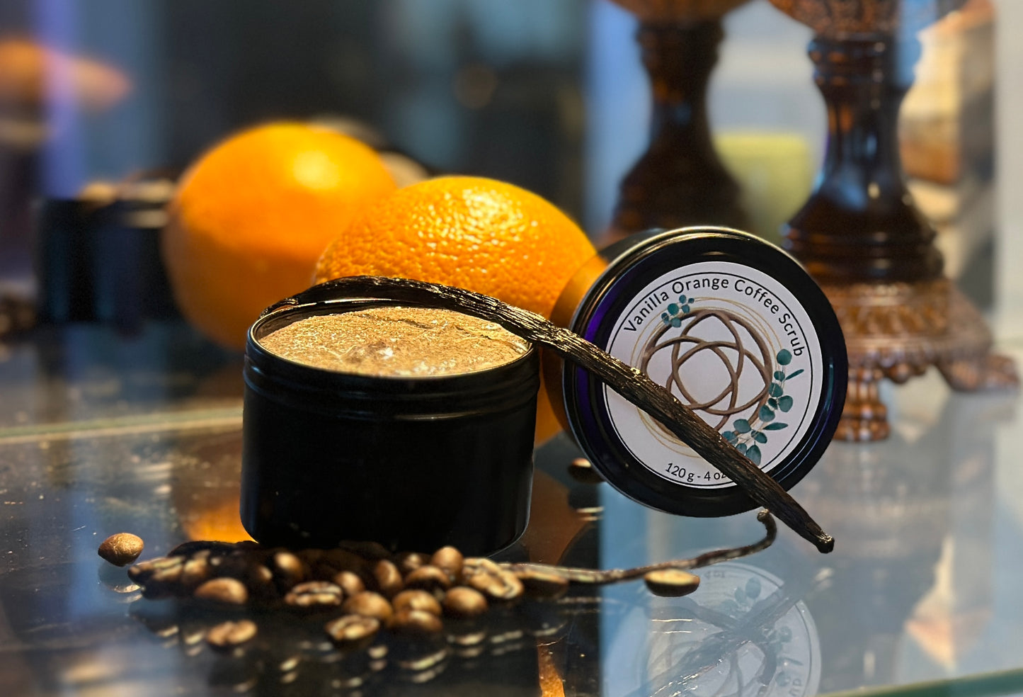 Vanilla Orange Coffee Scrub